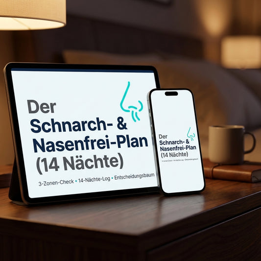 Der Schnarch- & Nasenfrei-Plan (14 Nächte)